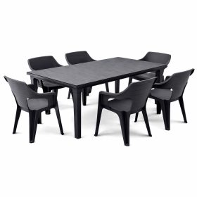 Elina 6+1 kerti bútor garnitúra szett