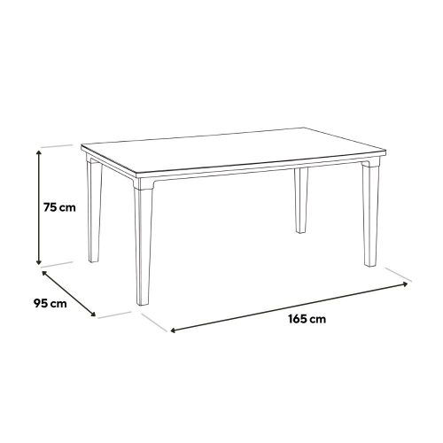 Elina 6+1 kerti bútor garnitúra szett