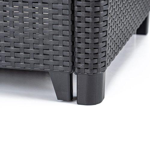 Claire XI 11 személyes sarokgarnitúra orlando asztallal