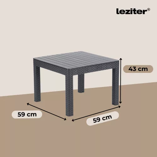 Claire VI 6 személyes kerti bútor garnitúra orlando asztallal