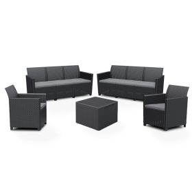 Claire 8 személyes kerti bútor garnitúra