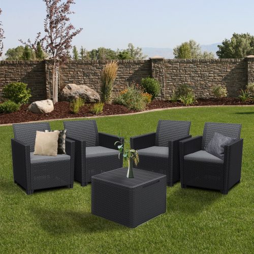 Claire II 4 személyes kerti bútor garnitúra