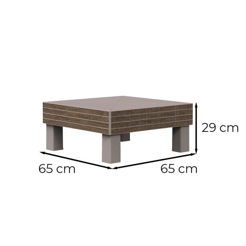 Elements Signature asztal párna nélkül dió