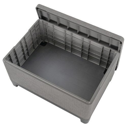 Scandi jute tárolós asztal