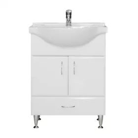 Bianca Plus 65 alsó szekrény mosdóval