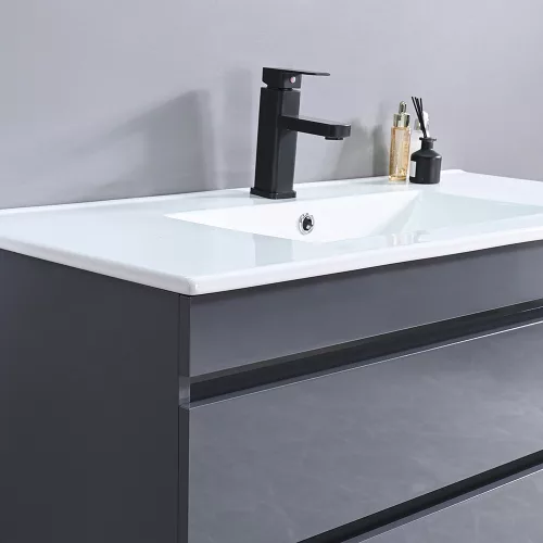 Cube 100 alsó szekrény mosdóval