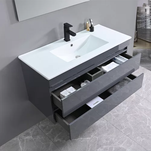 Cube 100 alsó szekrény mosdóval