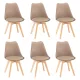 Silla étkezőszék 6 db bézs színben