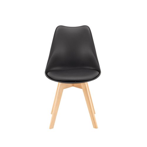 Silla étkezőszék 4 db fekete színben