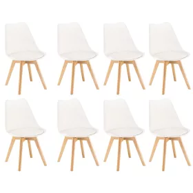 Silla étkezőszék 8 db fehér színben