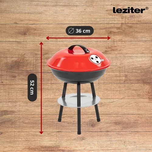 Faszenes kerti gömb grillsütő