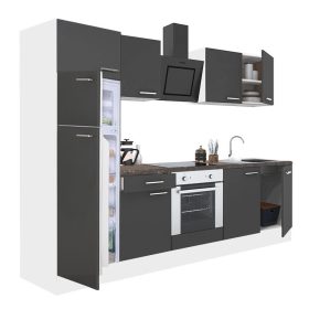   Yorki 270 konyhabútor alsó sütős, felülfagyasztós hűtős kivitelben