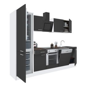   Yorki 280 konyhabútor alsó sütős, alulfagyasztós hűtős kivitelben