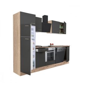   Yorki 280 konyhabútor alsó sütős, felülfagyasztós hűtős kivitelben