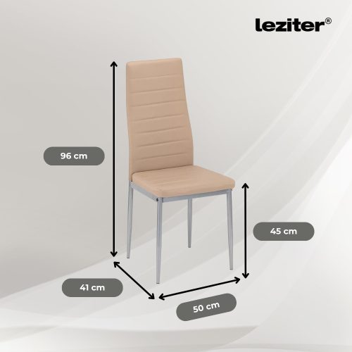 Renton 4+1 étkező garnitúra bézs-szürke