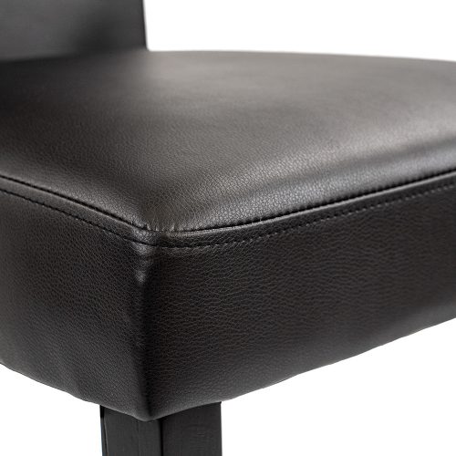 Megan 6+1 étkező garnitúra fehér-fekete