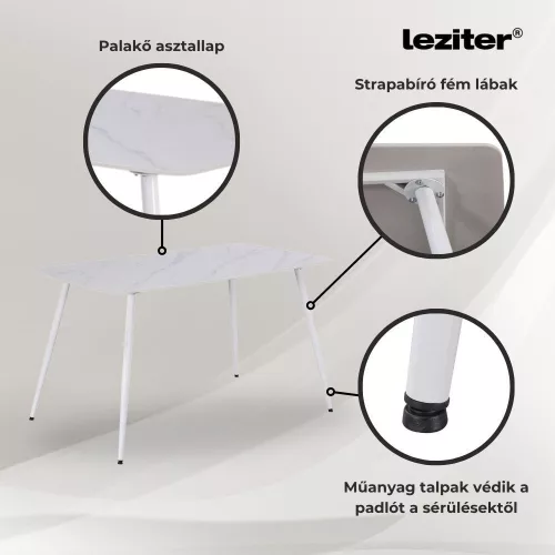 Jenna 4+1 étkező garnitúra barna