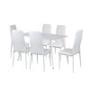 Jenna 6+1 étkező garnitúra fehér