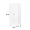 Family ruhásszekrény 74x182 cm fehér