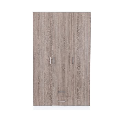 Miami gardróbszekrény 120x205 cm yorki tölgy-fehér