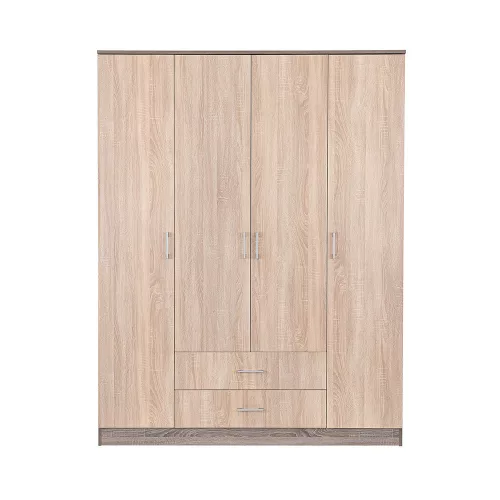 Miami gardróbszekrény 160x205 cm sonoma tölgy-yorki tölgy