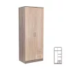 Miami gardróbszekrény 80x205 cm sonoma tölgy-yorki tölgy