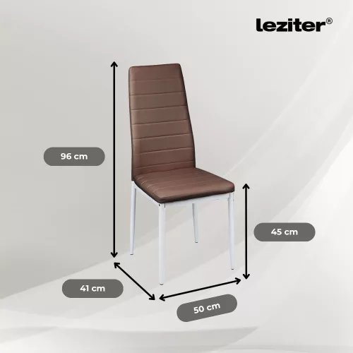 Nolen 4+1 étkező garnitúra barna