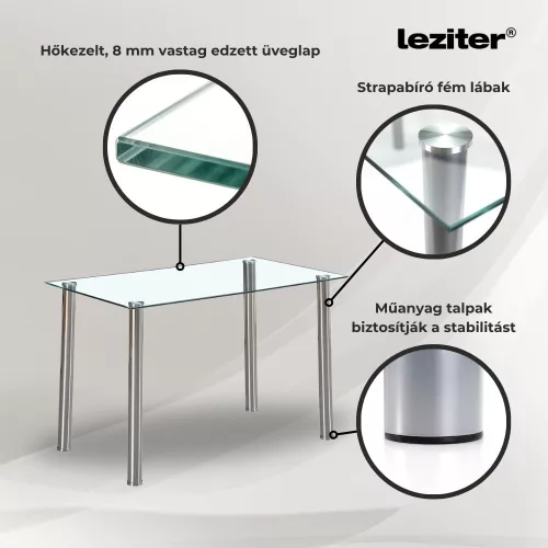 Nolen 4+1 étkező garnitúra barna