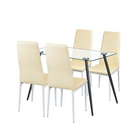 Cruz 4+1 étkező garnitúra bézs