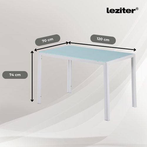 Mira 4+1 étkező garnitúra fehér-bézs