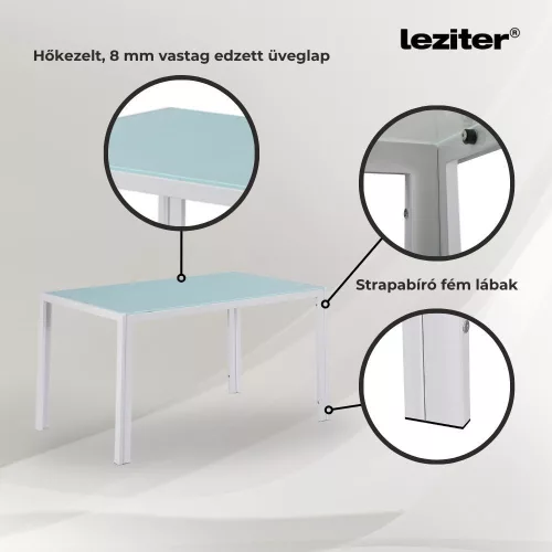 Portland 4+1 étkező garnitúra barna