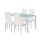 Mabel 4+1 étkező garnitúra fehér-szürke