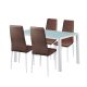 Liana 4+1 étkező garnitúra barna
