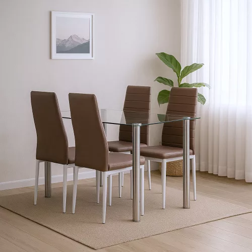 Tino NOVA Étkezőszék, barna színben