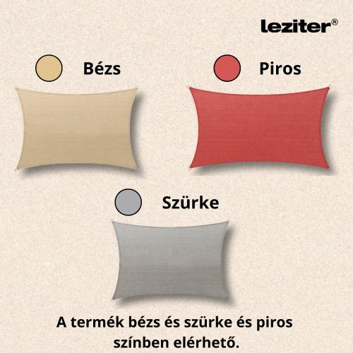 Rana napvitorla négyszög alakú 3x4 m szürke