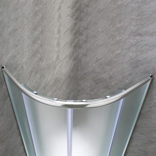 Spirit Matt 90x90 cm íves zuhanykabin zuhanytálca nélkül