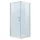 Simple nyílóajtós szögletes zuhanykabin zuhanytálca nélkül