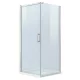 Simple nyílóajtós szögletes zuhanykabin zuhanytálca nélkül