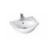 V55 szárnyas kerámia mosdó 55x42 cm