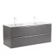 Vario Trim 120 alsó szekrény mosdóval