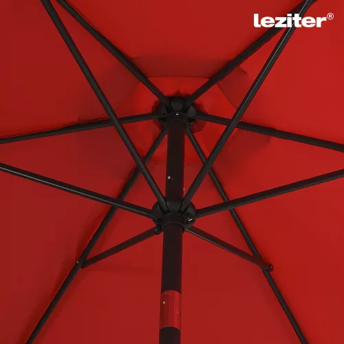 Solari kerti napernyő piros 300 cm