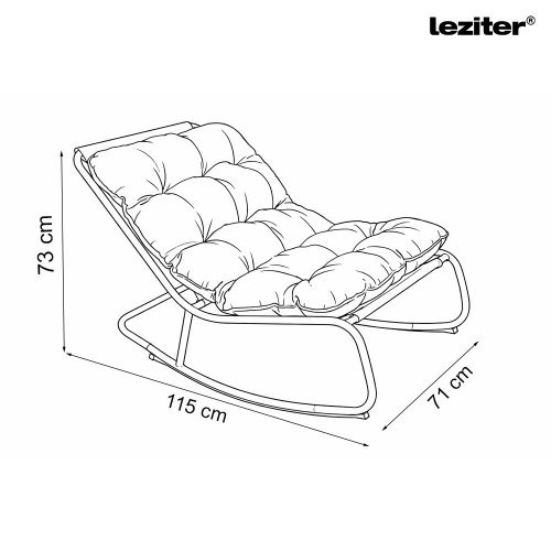 Zen kerti hintaszék