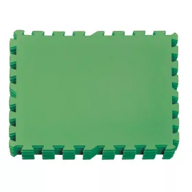 EVA medence szőnyeg, 500 x 500 x 4 mm, zöld, 9 db