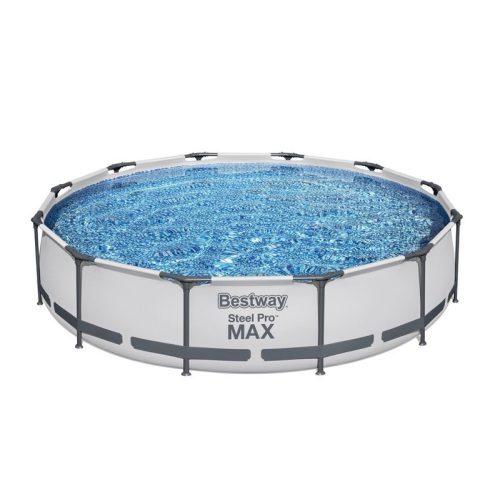 BESTWAY Steel Pro Max csővázas medence szett, 366 x 76 cm, papírszűrős, vízkapacitás 6473 l (56416)