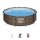 Bestway Steel Pro Max Rattan 3,66 m x 100 cm medence szett (56709)