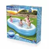BESTWAY, 54117, The Big Lagoon Family, felfújható gyermekmedence, 2,62 x 1,57 x 0,46 m