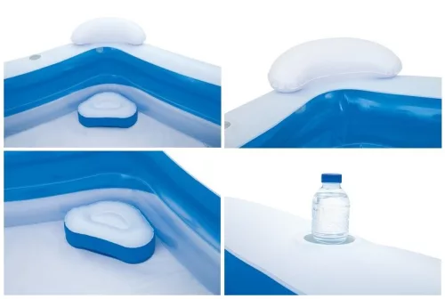 BESTWAY Family Fun Pool családi medence 213 x 206 x 69cm (54153)