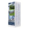 BESTWAY Power Steel csővázas medence szett, 549 x 274 x 122 cm, ovális, papírszűrős, létrával, ChemConnect adagolóval, takaróponyvával (56710)