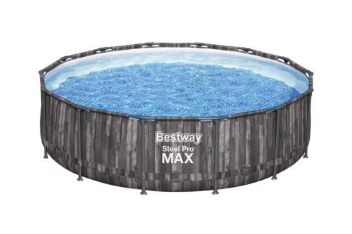 BESTWAY Steel Pro Max fémvázas medence szett, 427 x 107 cm (5614Z)
