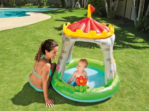 INTEX Mushroom Baby Pool medence 102 x 89cm (57114)